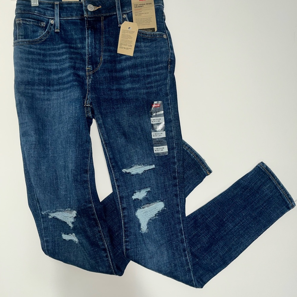 Levi's Classic Indigo Jeans